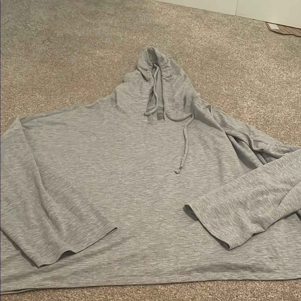 Gilligan & O'Malley Gray Hoodie Sweatshirt
